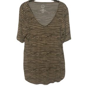 MAURICE’S Women’s Zebra Print Tunic Top